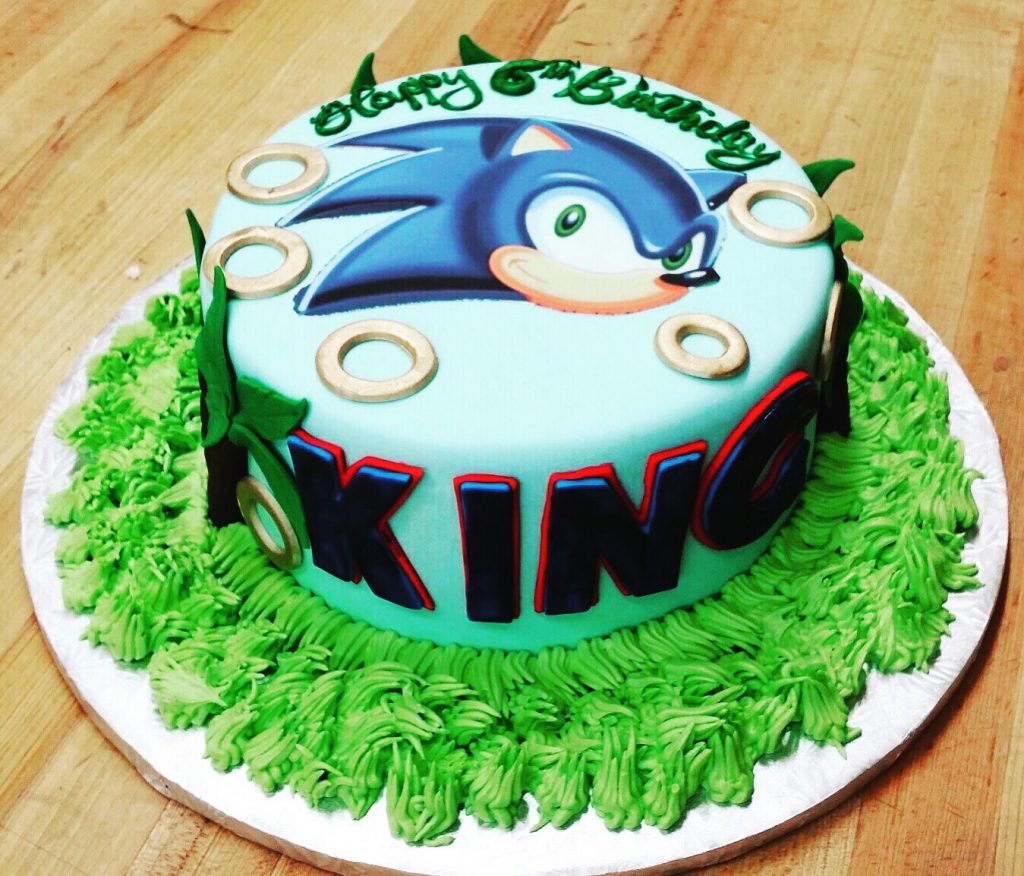 Sonic The Hedgehog Custom - Roeser's Bakery of Chicago